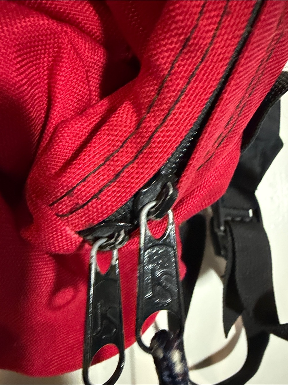 Vintage Jansport 1990s Red Backpack Bookbag - Picture 6 of 8